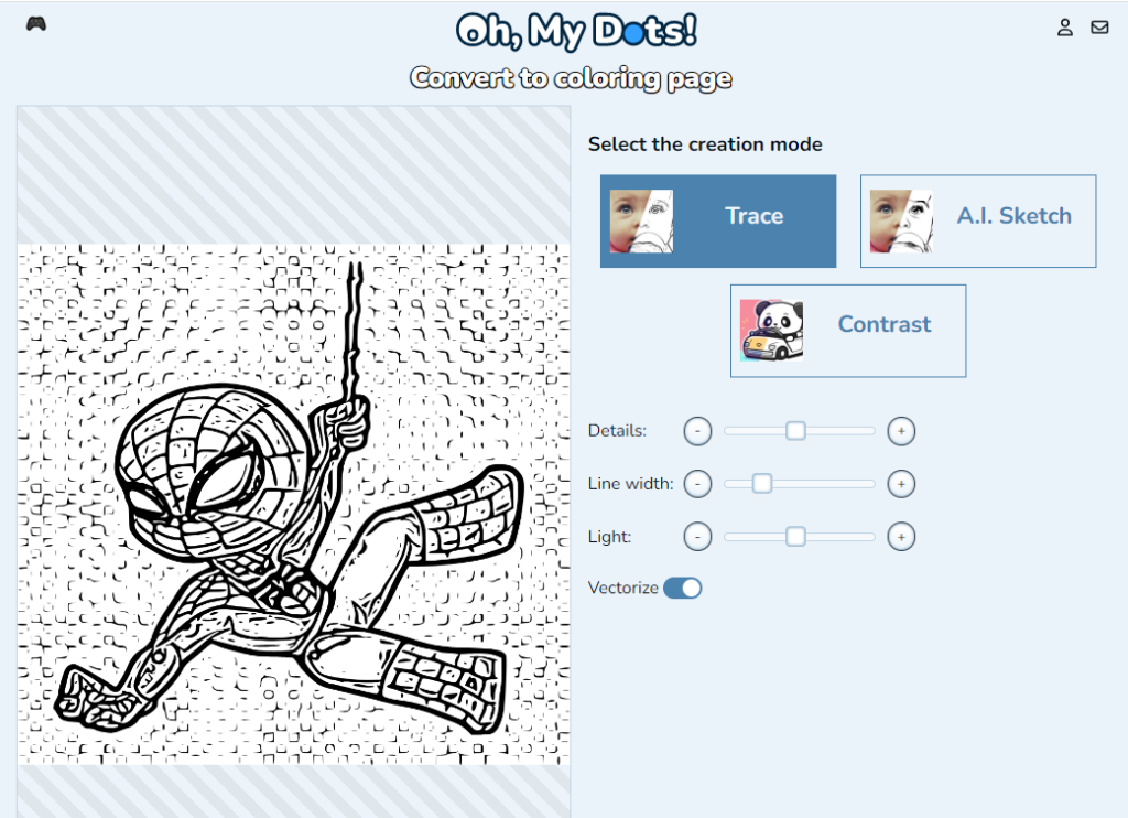 Coloring Page Creator