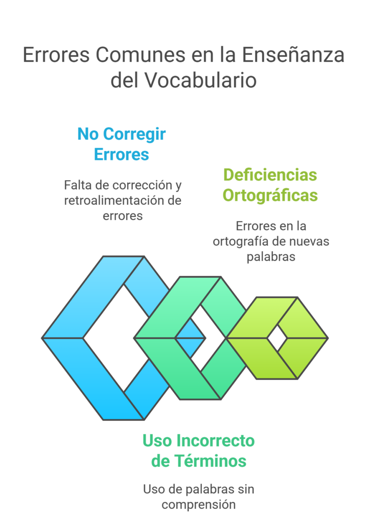 Errores Comunes en la Enseñanza del Vocabulario
