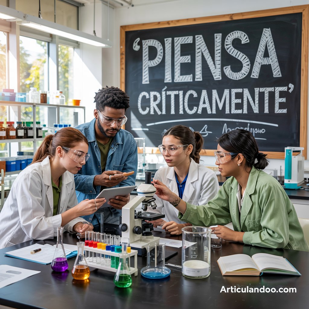 Pensamiento Crítico 360° – Estrategias Prácticas para su Integración en el Currículo de Ciencia y Tecnología