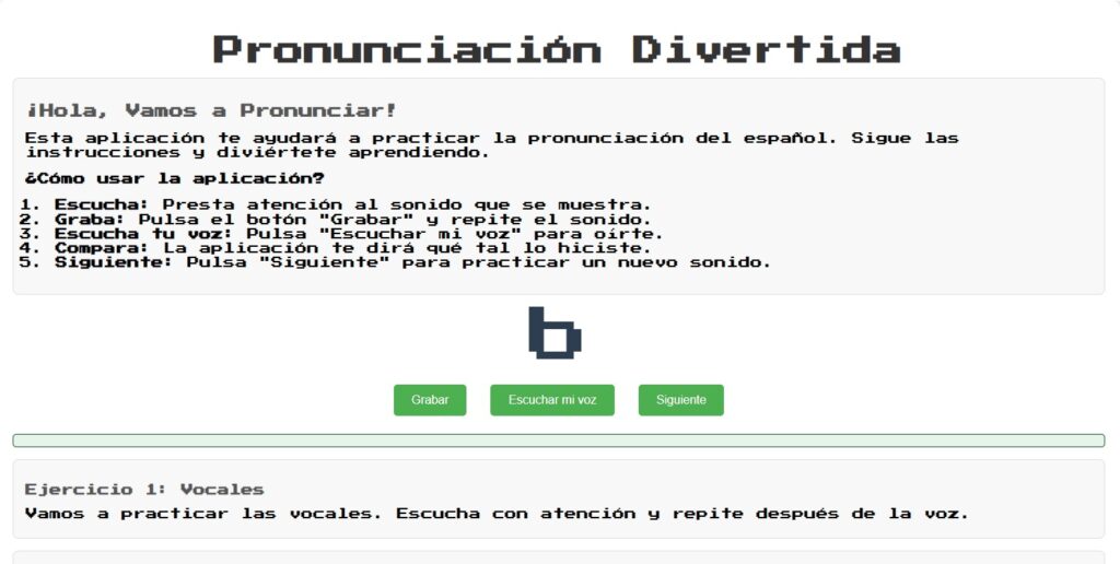 Guía de Pronunciación - Prompts para Generar Aplicaciones Educativas
